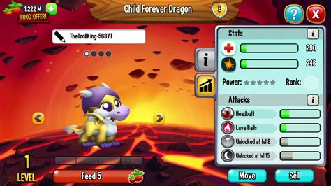 dragon city feeding cost.